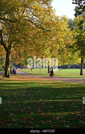 UK, London NW6, Queen's Park, Autumn Stock Photo