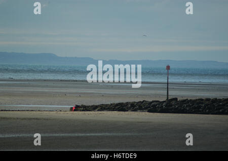 West Shore Beach, Llandudno Stock Photo