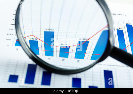 blue career tool object education job economical macro close-up macro admission close up view detail chart model design project Stock Photo