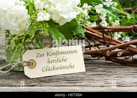 present write wrote writing writes board religion flower plant wood spring font typography branch bouquet gift lettering Stock Photo