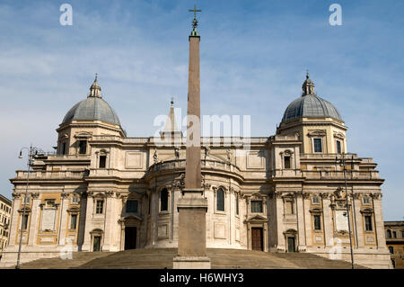 Basilica Papale di Santa Maria Maggiore, Papal Basilica of Saint Mary Major, Rome, Italy, Europe Stock Photo