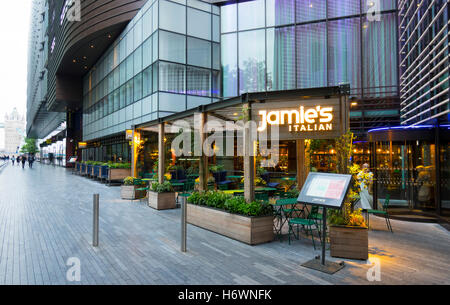 Jamies Italian Restaurant at More London Riverside Stock Photo
