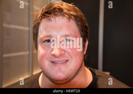 Matthias Steiner, during a signing session at the Frankfurt Bookfair 2009 Stock Photo