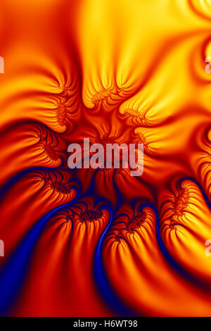 science flower plant rose spiral digital infinite abstract high pattern fractal math geometric resolution organic algorithm Stock Photo