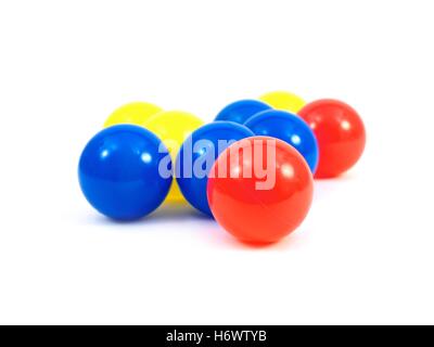 blue game tournament play playing plays played colour ball green ground soil earth humus coloured colourful gorgeous Stock Photo