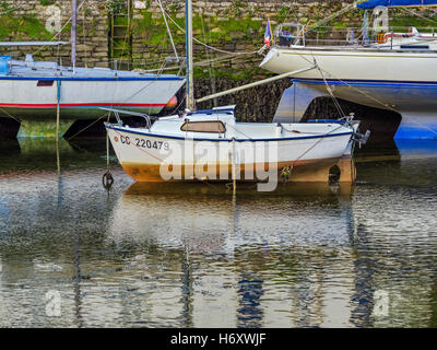 Town of Pont-Aven, Brittany, France Stock Photo