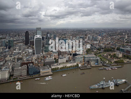 London Skyline, Tuesday, September 27, 2016. Stock Photo