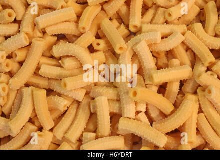 many macaroni made with fresh eggs in the restaurant in Italy Stock Photo
