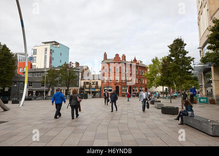 st davids dewi sant development the hayes Cardiff Wales United Kingdom Stock Photo