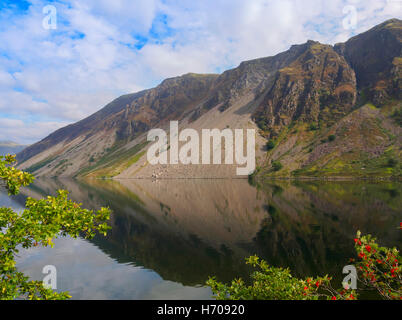 Wastwater Screes, Lake District, Cumbria Stock Photo