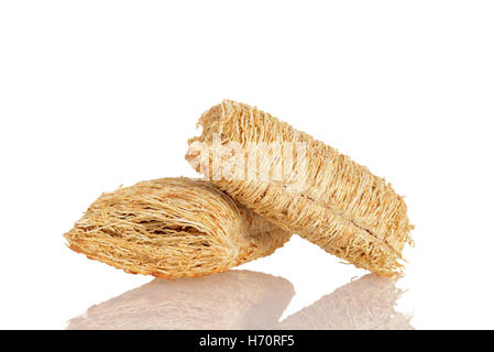 shredded wheat Stock Photo