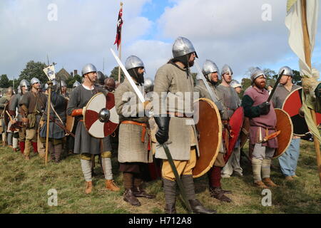 Battle of Hastings Saxon warriors soldiers historical re-enactment ...