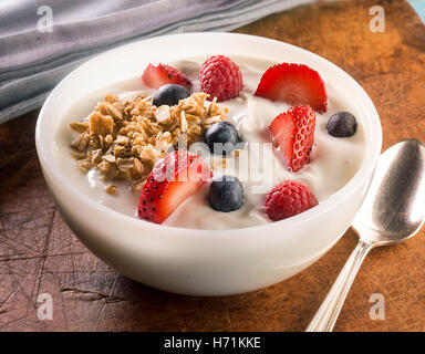yogurt bowl Stock Photo