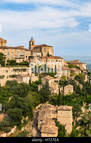 Gordes medieval village. Typical small town in Provence, Southern France. Stock Photo