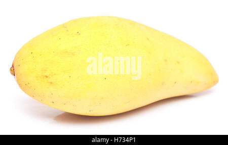 ripe mango isolated on white background Stock Photo