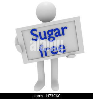 Sugar free Stock Photo
