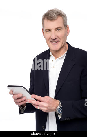 isolated male masculine european caucasian business dealings deal business transaction business bussiness work job labor Stock Photo