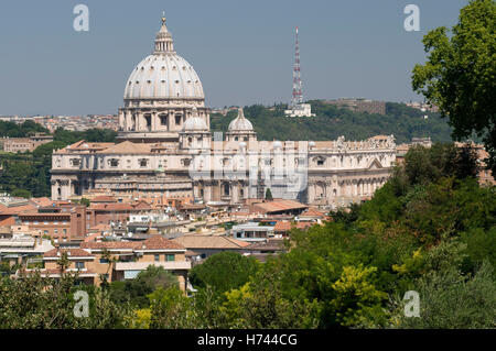 Basilica di San Pietro in Vaticano, Rome, Italy, Europe Stock Photo