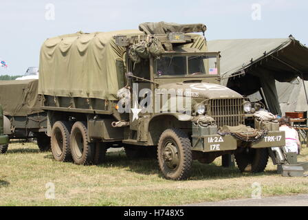 World War Two US Army Truck Stock Photo