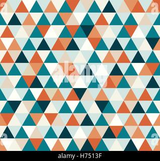 Abstract Vintage Geometric Background Stock Vector