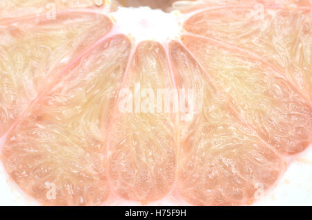 close up of ripe pomelo Stock Photo