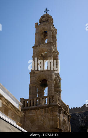 rodos historical centre in main town Stock Photo