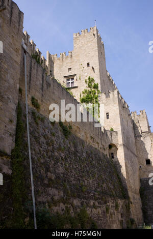 rodos historical centre in main town Stock Photo