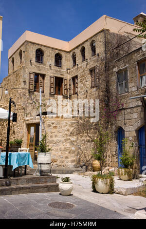 rodos historical centre in main town Stock Photo