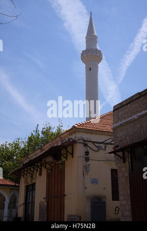 rodos historical centre in main town Stock Photo