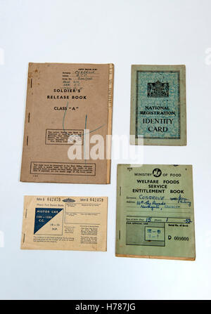 Ration Books from the 1950s Stock Photo - Alamy