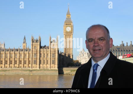 Portrait of Roger Evans, former Deputy Mayor of London Stock Photo