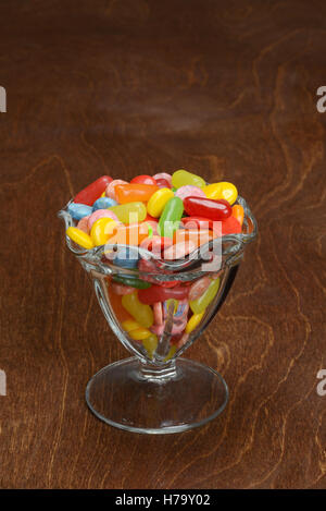 filled candy dish Stock Photo