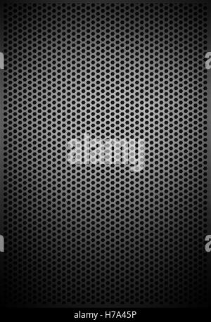 Hexagonal Metal texture mesh pattern background Stock Photo