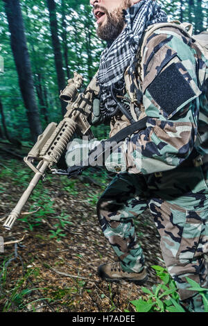 Navy SEAL Taliban hunter Stock Photo