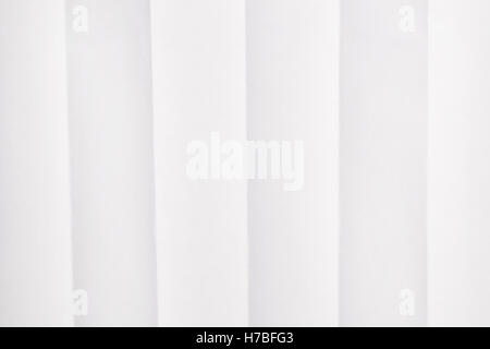 Folded paper background. Horizontal sheet with vertical folds Stock Photo
