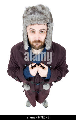 silly man Stock Photo