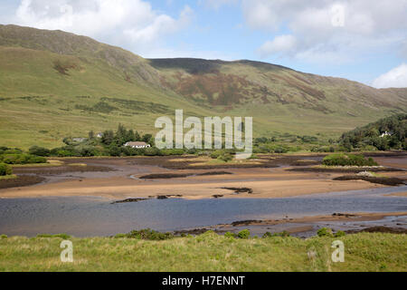 Killary Fjord Lake; Leenane, Connemara; Galway; Ireland Stock Photo