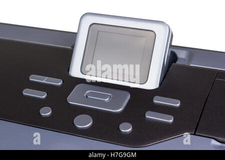 Electronic collection - modern inkjet printer isolated on white background Stock Photo
