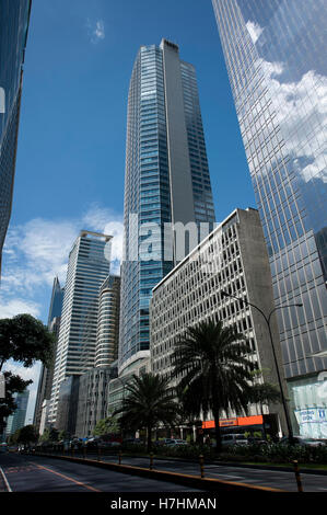 Business district, Ayala Avenue, Makati, Metro Manila, Philippine ...