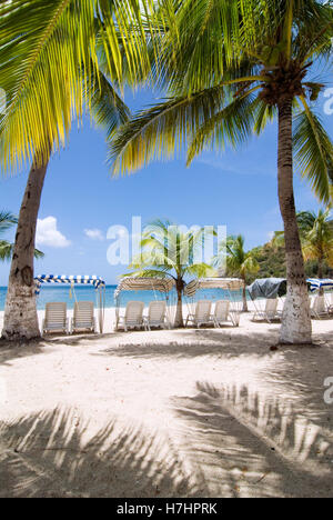 Playa Puerto Cruz, beach on the island of Isla Margarita, Venezuela, South America Stock Photo