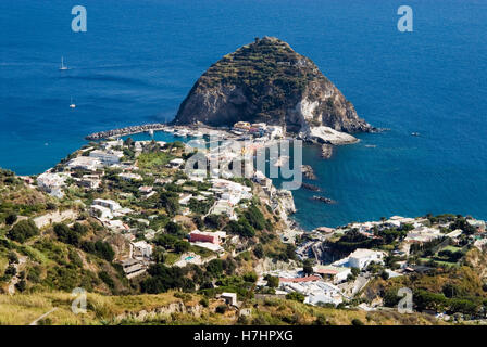 St. Angelo on the island of Ischia, Italy, Europe Stock Photo