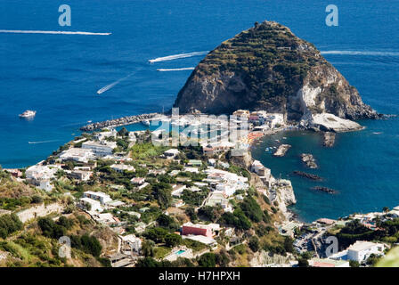 St. Angelo on the island of Ischia, Italy, Europe Stock Photo