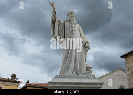 a view of norcia in umbria, italy Stock Photo