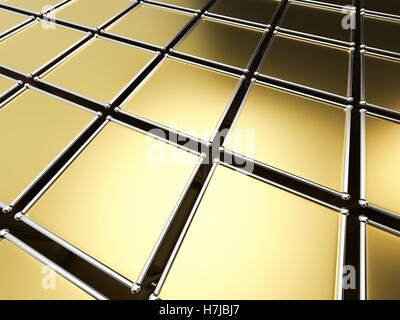 Block Square Gold Gold square blocks abstract background. 3D illustration Stock Photo - Alamy