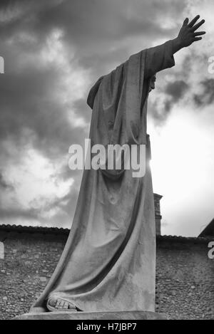 a view of norcia in umbria, italy Stock Photo