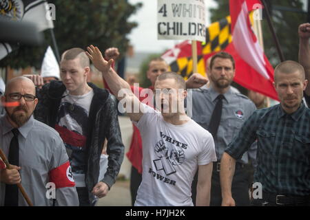 RELEASE DATE: August 19, 2016 TITLE: Imperium STUDIO: Lionsgate DIRECTOR: Daniel Ragussis PLOT: A young FBI agent, eager to prove himself in the field, goes undercover as a white supremacist STARRING: Daniel Radcliffe as Nate Foster (Credit: c Lionsgate/Entertainment Pictures/) Stock Photo