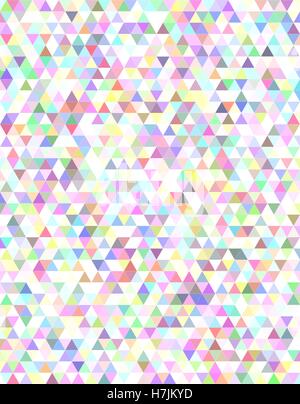 Abstract regular triangle mosaic background design Stock Vector Image ...