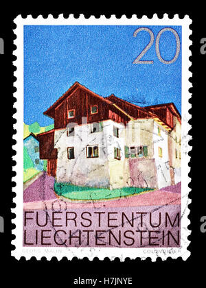 Liechtenstein stamp 1978 Stock Photo