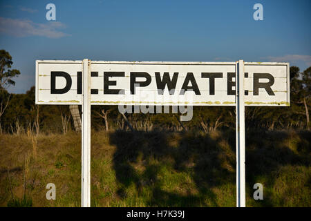 The Abandoned Deepwater Railway Station At Deepwater, New England, Nsw ...