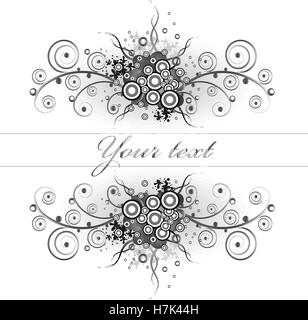 Floral grunge background Stock Vector Image & Art - Alamy